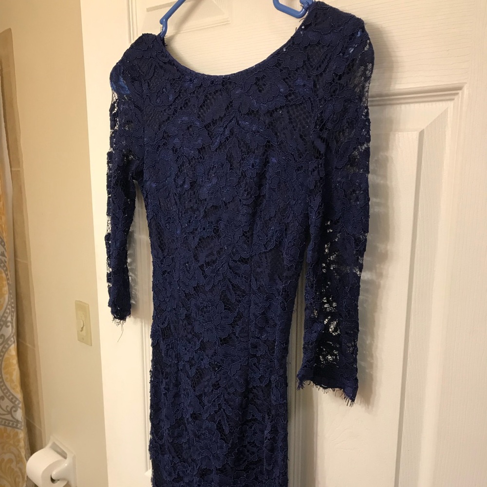 Blue dress